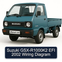 2002 Suzuki GSX Series Gsx-r1000k2 EFI Electrical Wiring Diagrams PDF