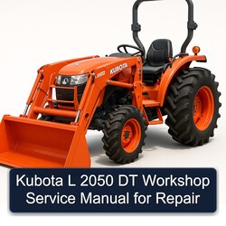 Kubota L 2050 DT Service Repair Workshop Manual PDF