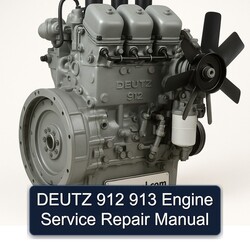 Deutz 912 913 Engine Service Repair Workshop Manual PDF