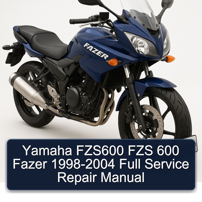 1998-2004 Yamaha Fazer FZS600 FZS 600 Service Repair Workshop Manual PDF