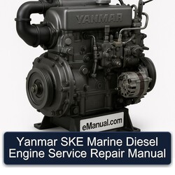 Isuzu Marine Yanmar SKE Diesel Engine Service Repair Workshop Manual PDF