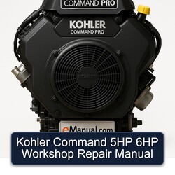 Kohler Command Pro Models 5HP 6HP Service Repair Workshop Manual PDF