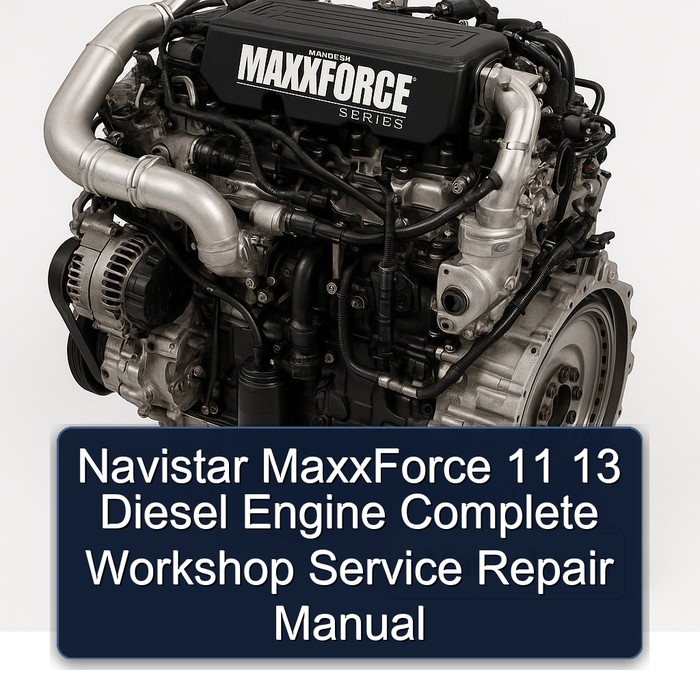 Navistar Maxxforce 11 13 Diesel Engine Service Repair Workshop Manual PDF