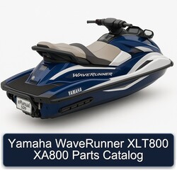 Yamaha Waverunner XLT800 XA800 Parts Catalog PDF