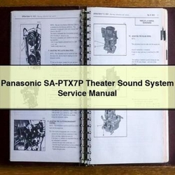Panasonic SA-PTX7P Theater Sound System Service Repair Workshop Manual PDF