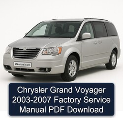 Chrysler Grand Voyager 2003-2007 Factory Service Manual PDF Download