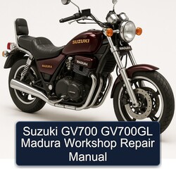 Suzuki Madura GV700 GV700GL Service Repair Workshop Manual PDF