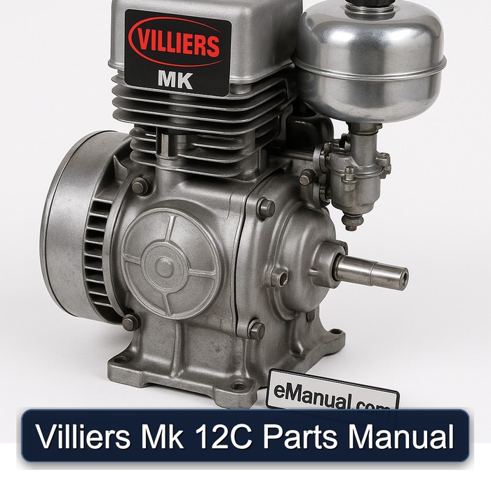 Villiers MK Series 12C Parts Catalog PDF