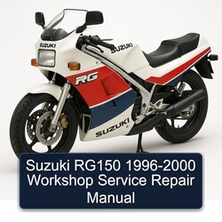 1996-2000 Suzuki RG Series RG150 Service Repair Workshop Manual PDF