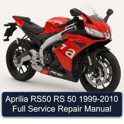 1999-2010 Aprilia RS Models RS50 50 Service Repair Workshop Manual PDF