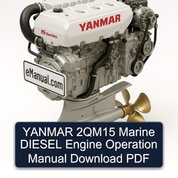 Yanmar 2qm15 Marine Diesel Engine Operation Service Repair Workshop Manual PDF