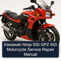 Kawasaki Ninja 500 GPZ Motorcycle Service Repair Workshop Manual PDF