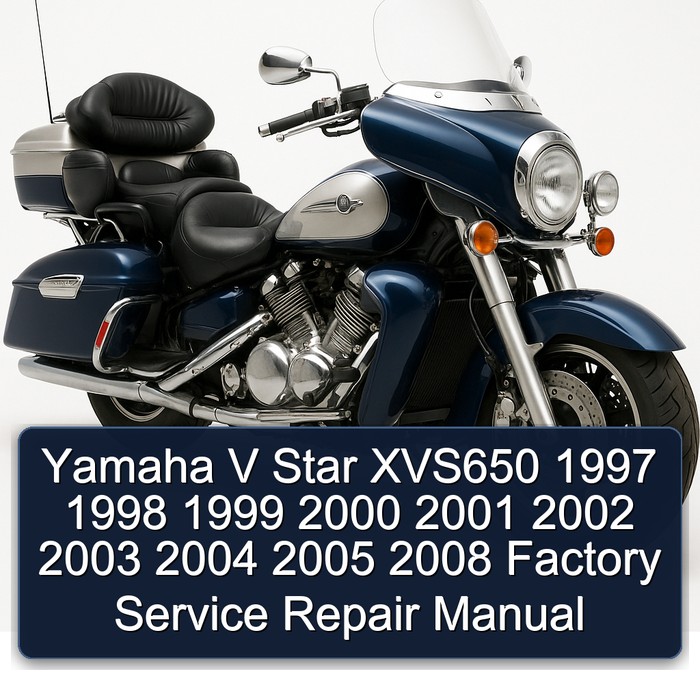 1997-2008 Yamaha Royal Star Venture V XVS650 Service Repair Workshop Manual PDF