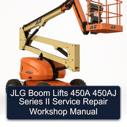 JLG Boom Lifts 450A 450AJ Series II Service Repair Workshop Manual PDF