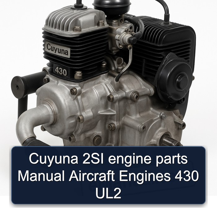 Cuyuna 430 2SI Engine Parts Aircraft Engines UL2 Catalog PDF