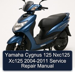 2004-2011 Yamaha Cygnus NXC125 125 XC125 Service Repair Workshop Manual PDF