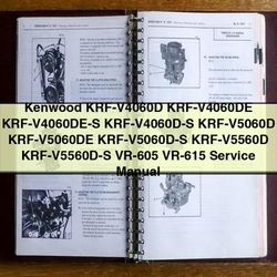 Kenwood Krf-v4060d Krf-v4060de Krf-v4060de-s Krf-v4060d-s Krf-v5060d Krf-v5060de Krf-v5060d-s Krf-v5560d Service Repair Workshop Manual PDF
