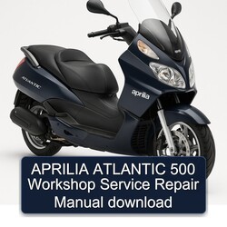Aprilia Atlantic Service Repair Workshop Manual PDF