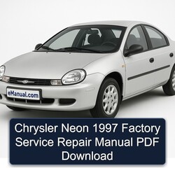 1997 Chrysler Neon Service Repair Workshop Manual PDF