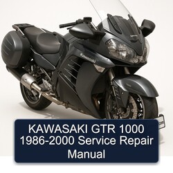 1986-2000 Yamaha GTR Kawasaki 1000 Service Repair Workshop Manual PDF