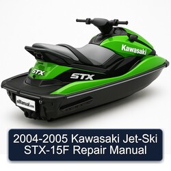 2004-2005 Kawasaki JET-SKI STX-15F Service Repair Workshop Manual PDF