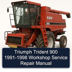 1991-1998 Triumph Trident 900 Service Repair Workshop Manual PDF