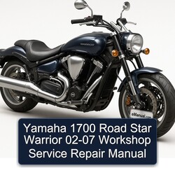 2002-2007 Yamaha Warrior 1700 Road Star Service Repair Workshop Manual PDF