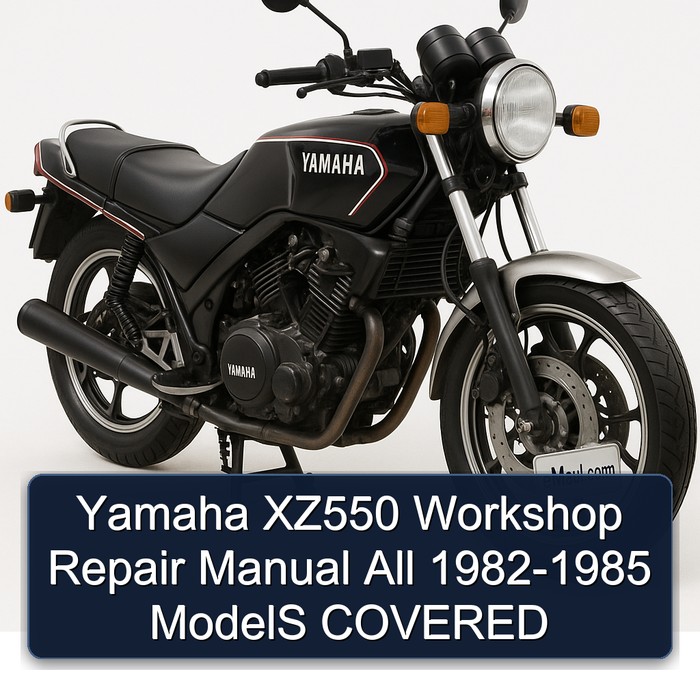 1982-1985 Yamaha XZ550 All - Models Covered Service Repair Workshop Manual PDF