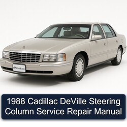 1988 Cadillac Deville Steering Column Service Repair Workshop Manual PDF