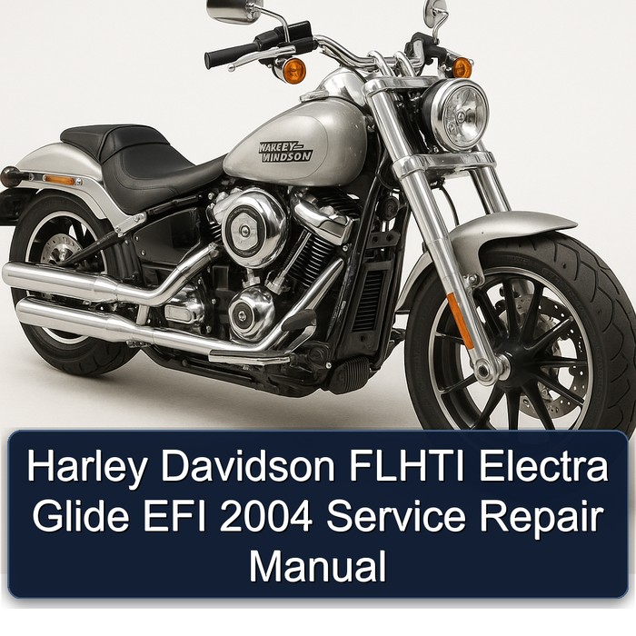 2004 Harley Davidson FL Models Flhti Electra Glide EFI Service Repair Workshop Manual PDF