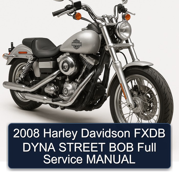2008 Harley Davidson Fxdb Dyna Street BOB Service Repair Workshop Manual PDF