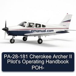 Pa-28-181 Cherokee Archer II Pilot‘s Operating POH Service Repair Workshop Manual PDF