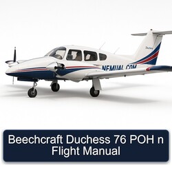 Beechcraft Duchess 76 POH N Flight Service Repair Workshop Manual PDF