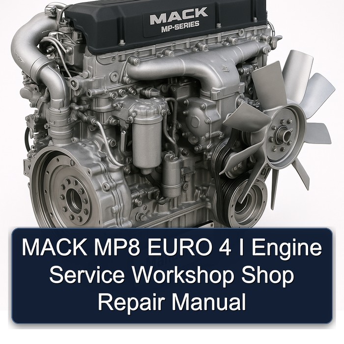 Mack MP8 Euro 4 I Engine Shop Service Repair Workshop Manual PDF