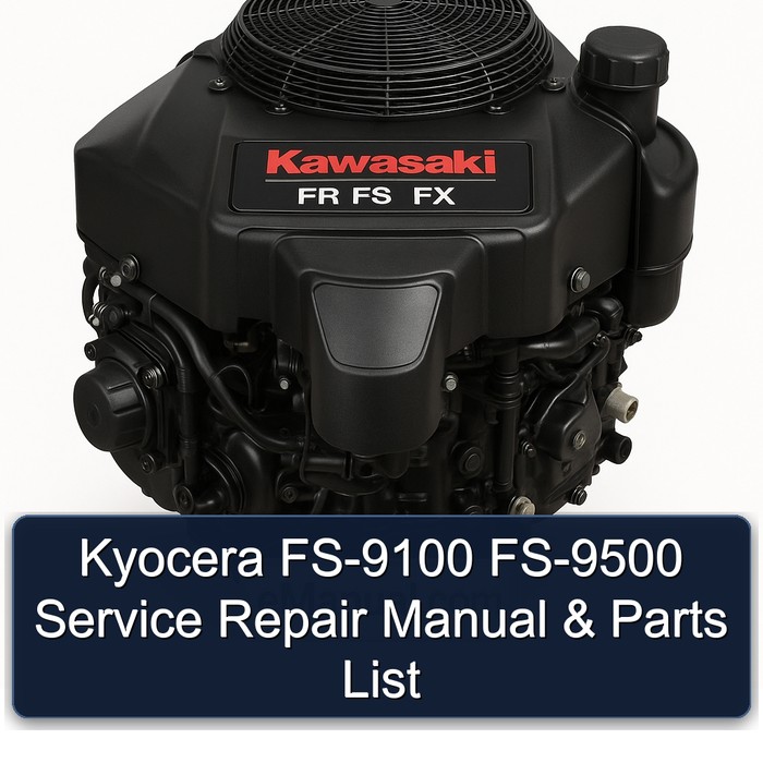 Kawasaki FR FS FX Series Manuals Kyocera FS-9100 FS-9500 Parts Catalog PDF