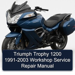 1991-2003 Triumph Trophy 1200 Service Repair Workshop Manual PDF