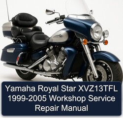 1999-2005 Yamaha Royal Star Venture XVZ13TFL Service Repair Workshop Manual PDF