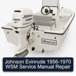 1956-1970 Johnson Evinrude - WSM Service Repair Workshop Manual PDF