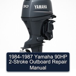 1984-1987 Yamaha 90HP 2-stroke Outboard Service Repair Workshop Manual PDF