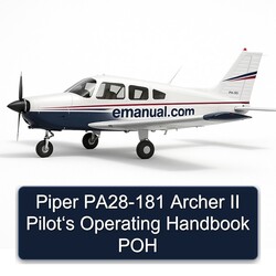 Piper PA28-181 Archer II Pilot‘s Operating POH Service Repair Workshop Manual PDF