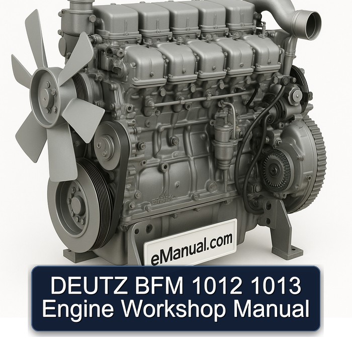 Deutz 1012 BFM 1013 Engine Service Repair Workshop Manual PDF