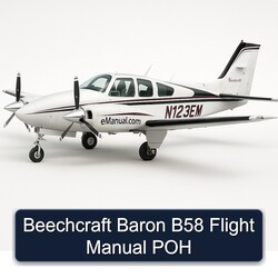 Beechcraft Baron B58 Flight POH Service Repair Workshop Manual PDF