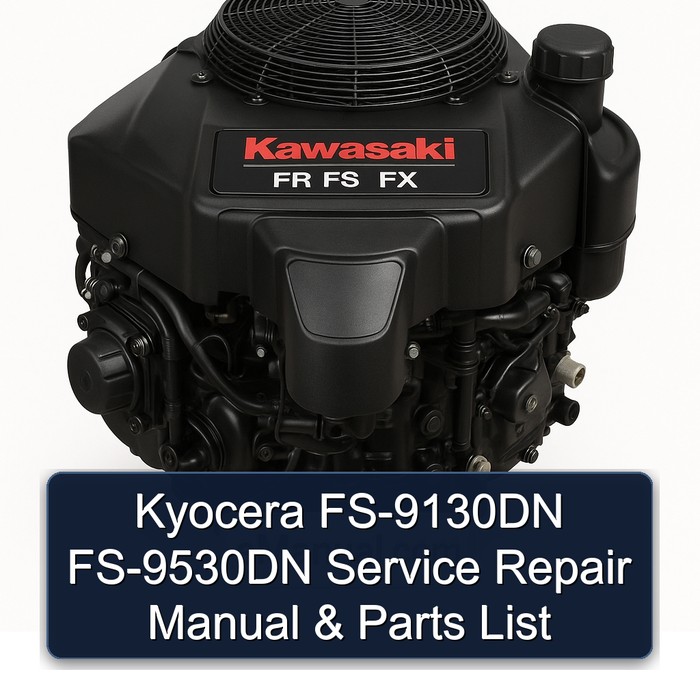 Kawasaki FR FS FX Series Manuals Kyocera Fs-9130dn Fs-9530dn Parts Catalog PDF