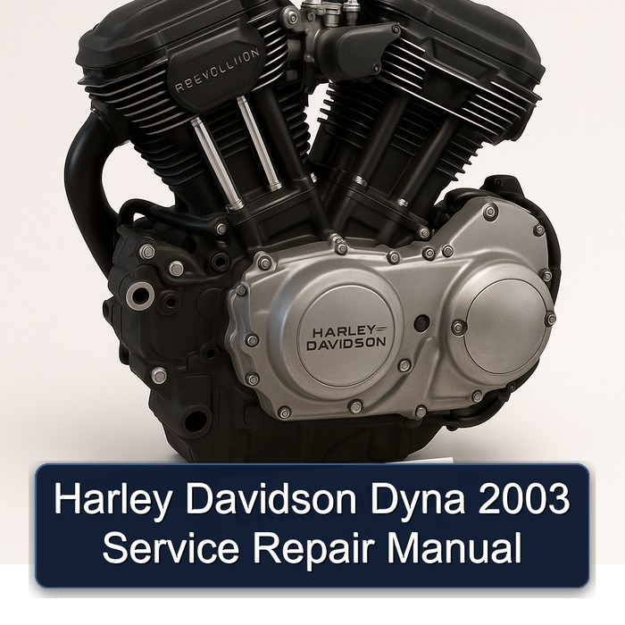 2003 Harley Davidson Model 125 Dyna Service Repair Workshop Manual PDF
