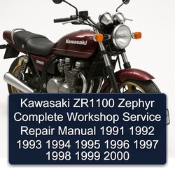 1991-2000 Kawasaki Zephyr ZR1100 Service Repair Workshop Manual PDF