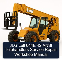JLG Lull 644E 42 Ansi Telehandlers Service Repair Workshop Manual PDF