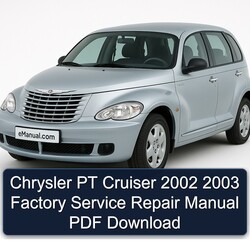 2002-2003 Chrysler PT Cruiser Service Repair Workshop Manual PDF