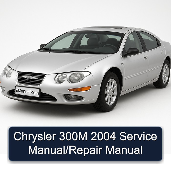 2004 Chrysler 300M Service Repair Workshop Manual PDF