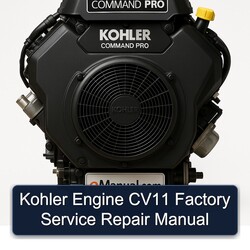 Kohler Command Pro Models Engine CV11 Service Repair Workshop Manual PDF