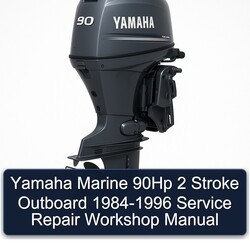 1984-1996 Yamaha Marine 90HP 2 Stroke Outboard Service Repair Workshop Manual PDF
